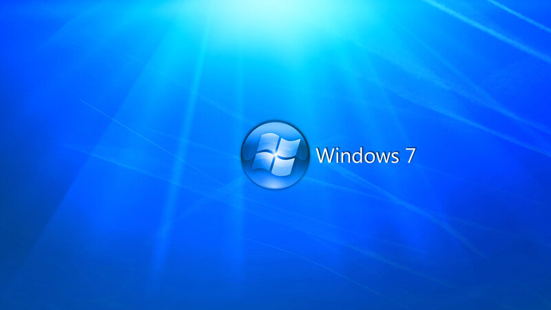 Windows 7 startup screen