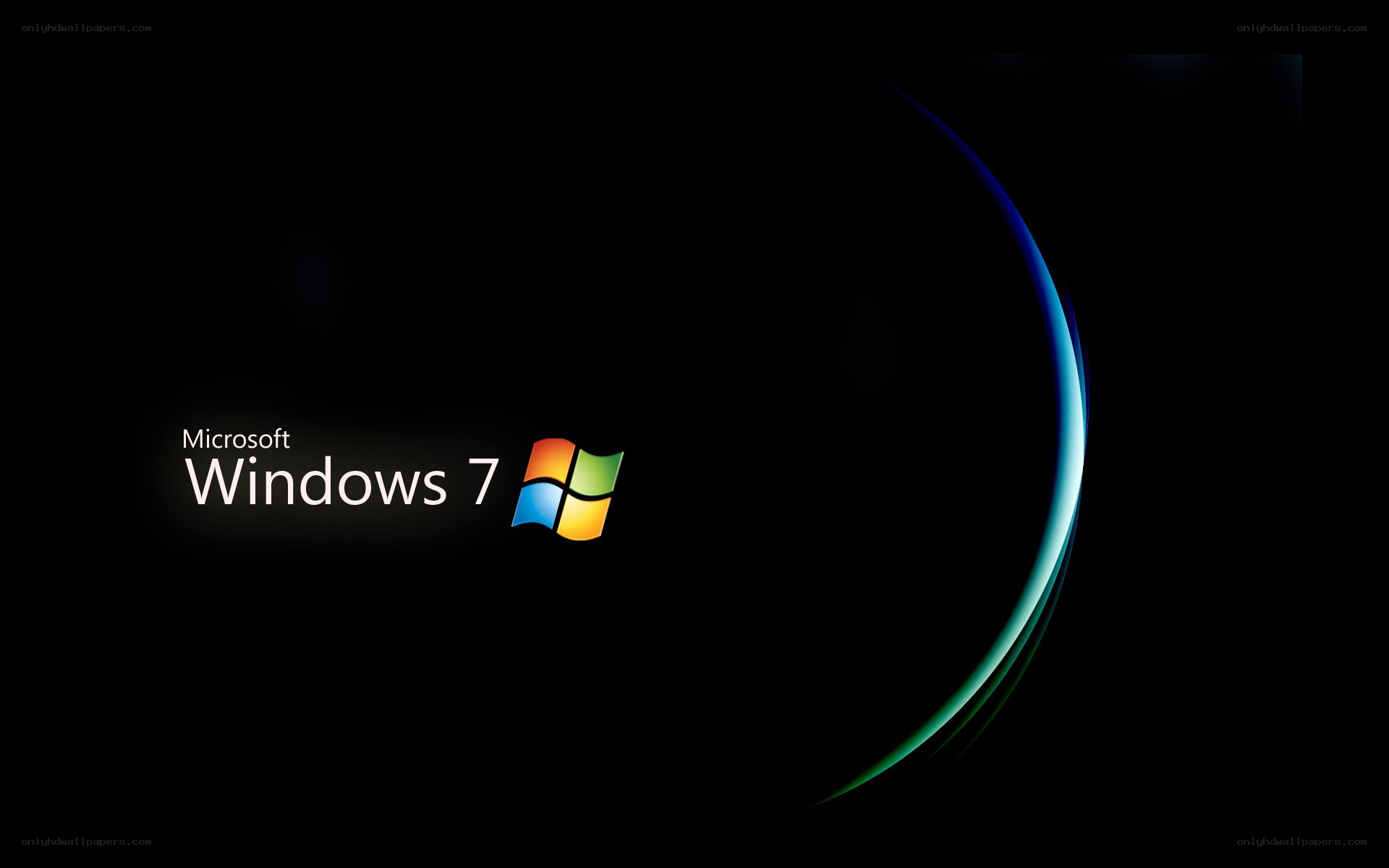 Windows 7 startup screen