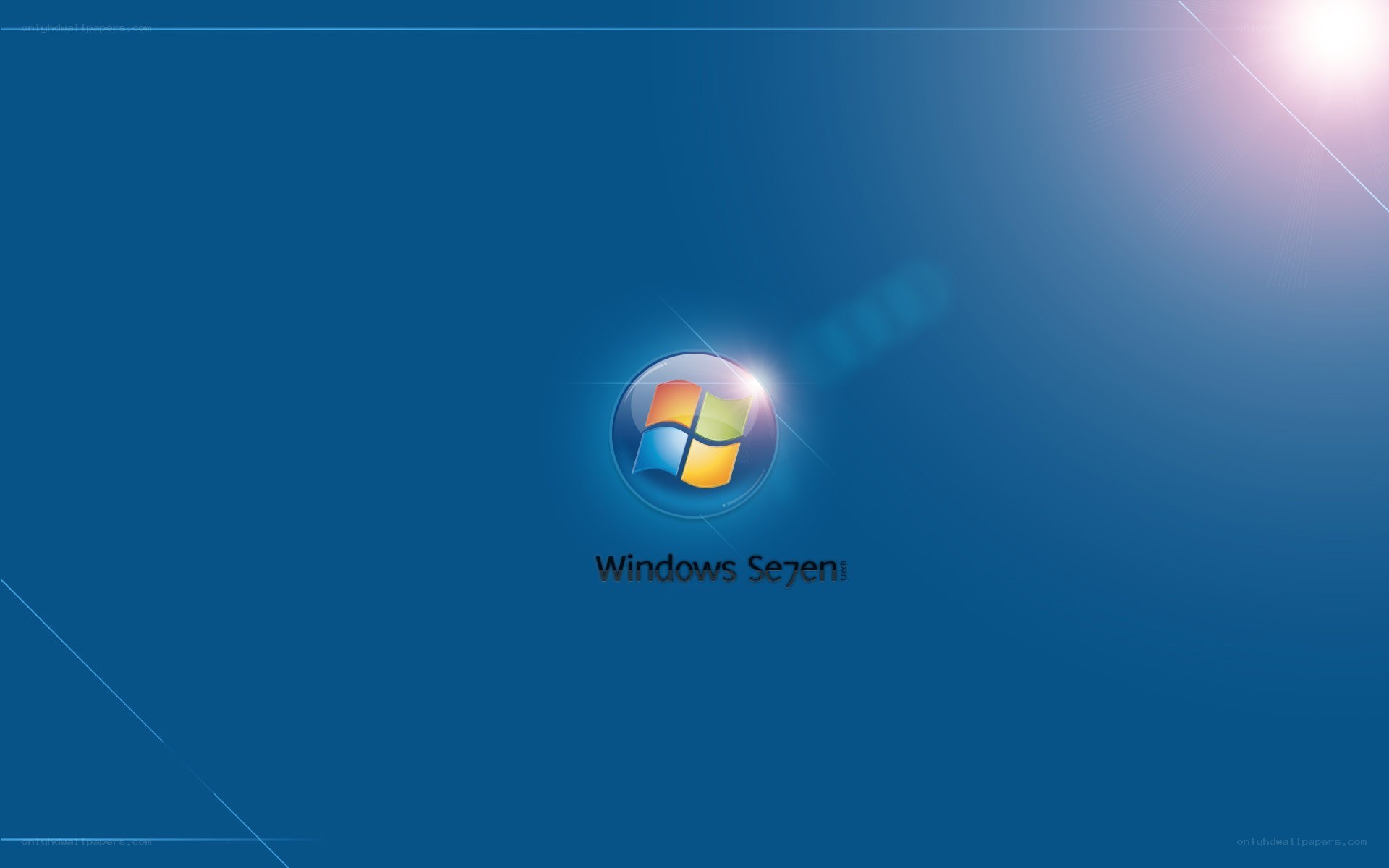 Windows 7 startup screen