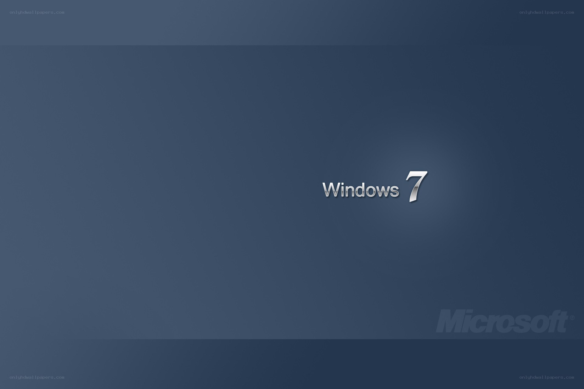Windows 7 startup screen