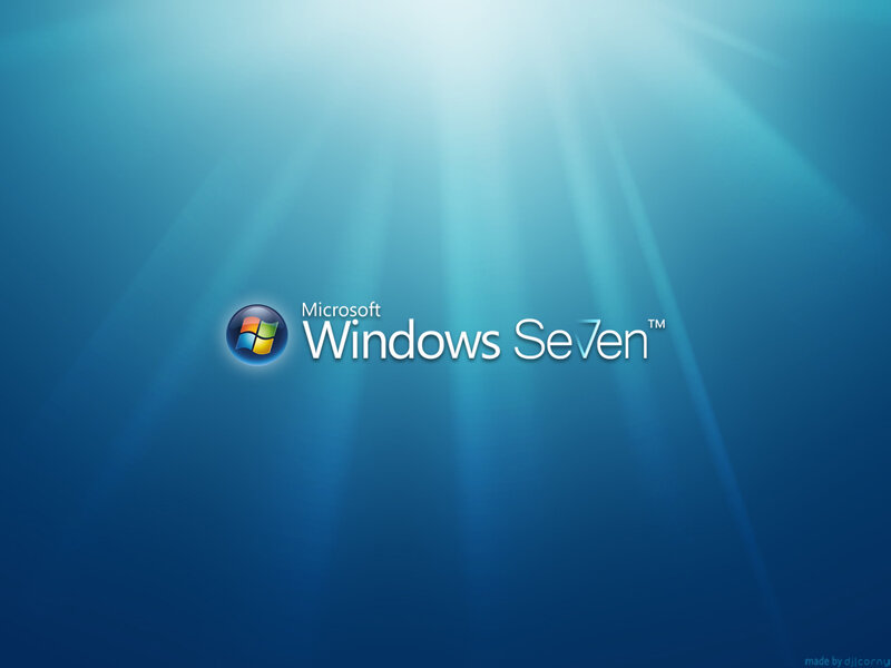 Windows 7 startup screen