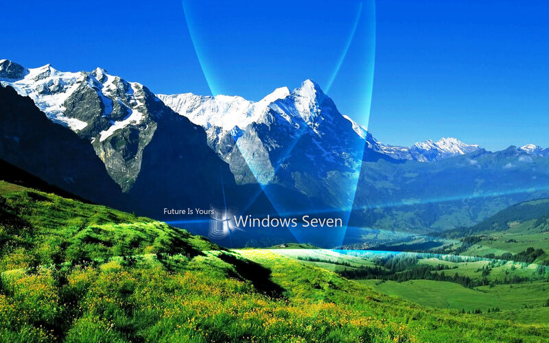 Windows 7 startup screen