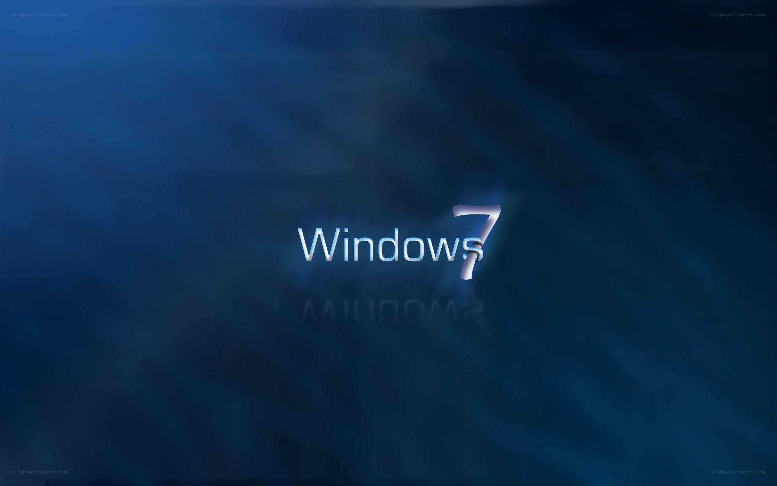 Windows 7 startup screen