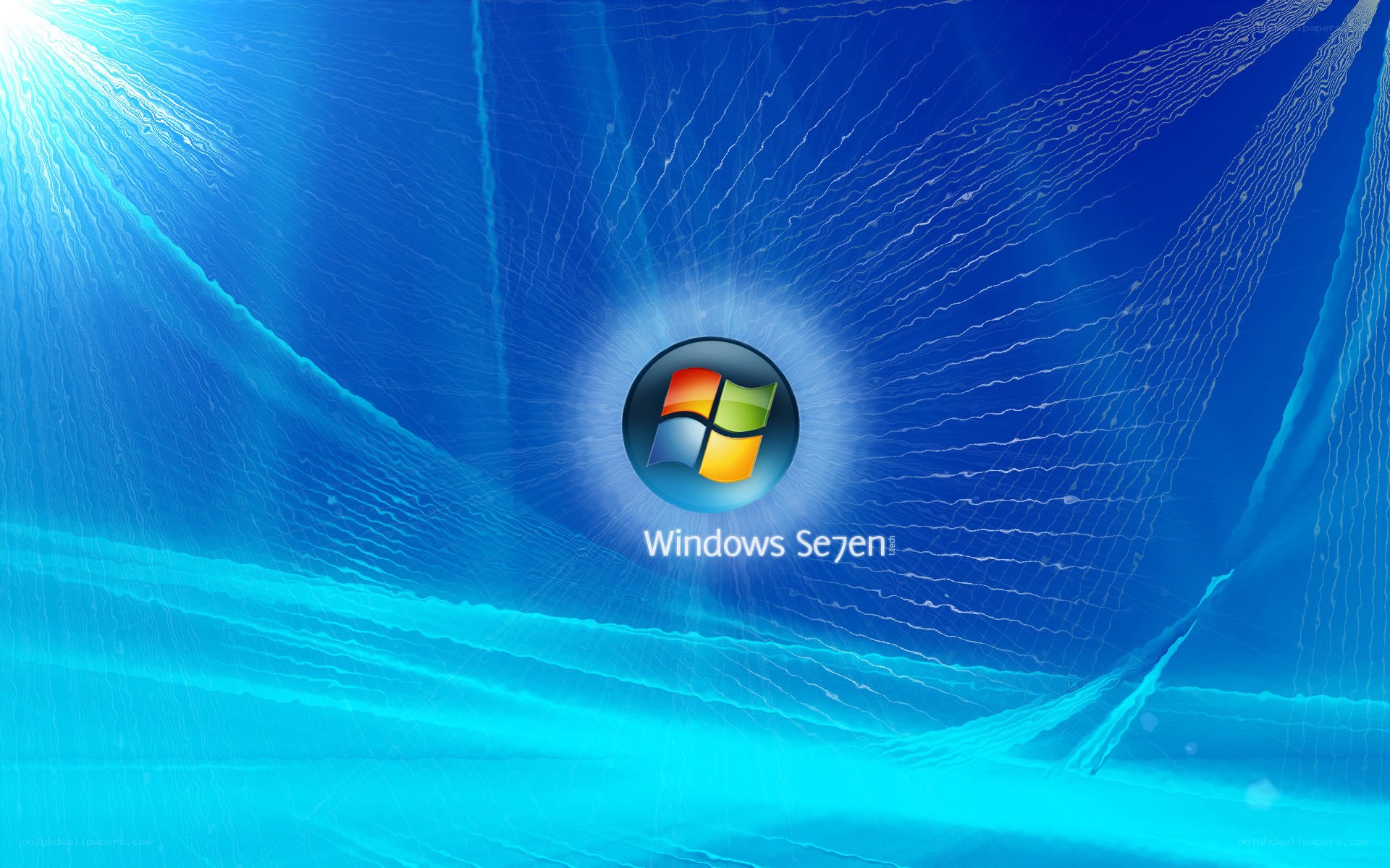 Windows 7 startup screen