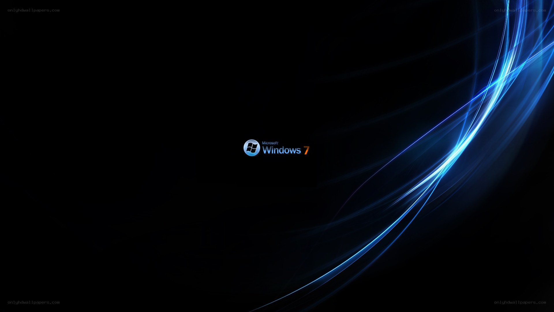 Windows 7 startup screen