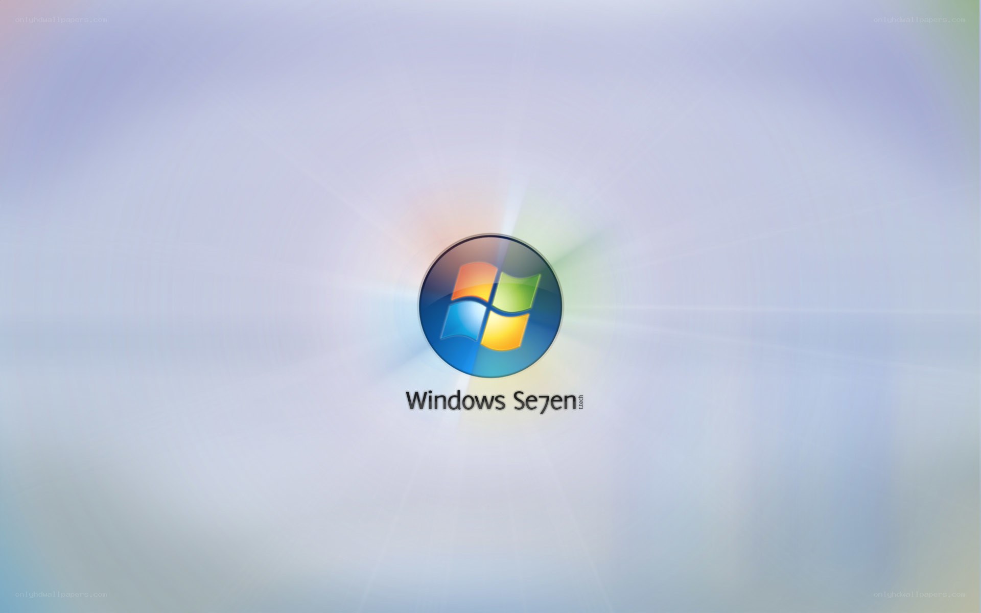 Windows 7 startup screen