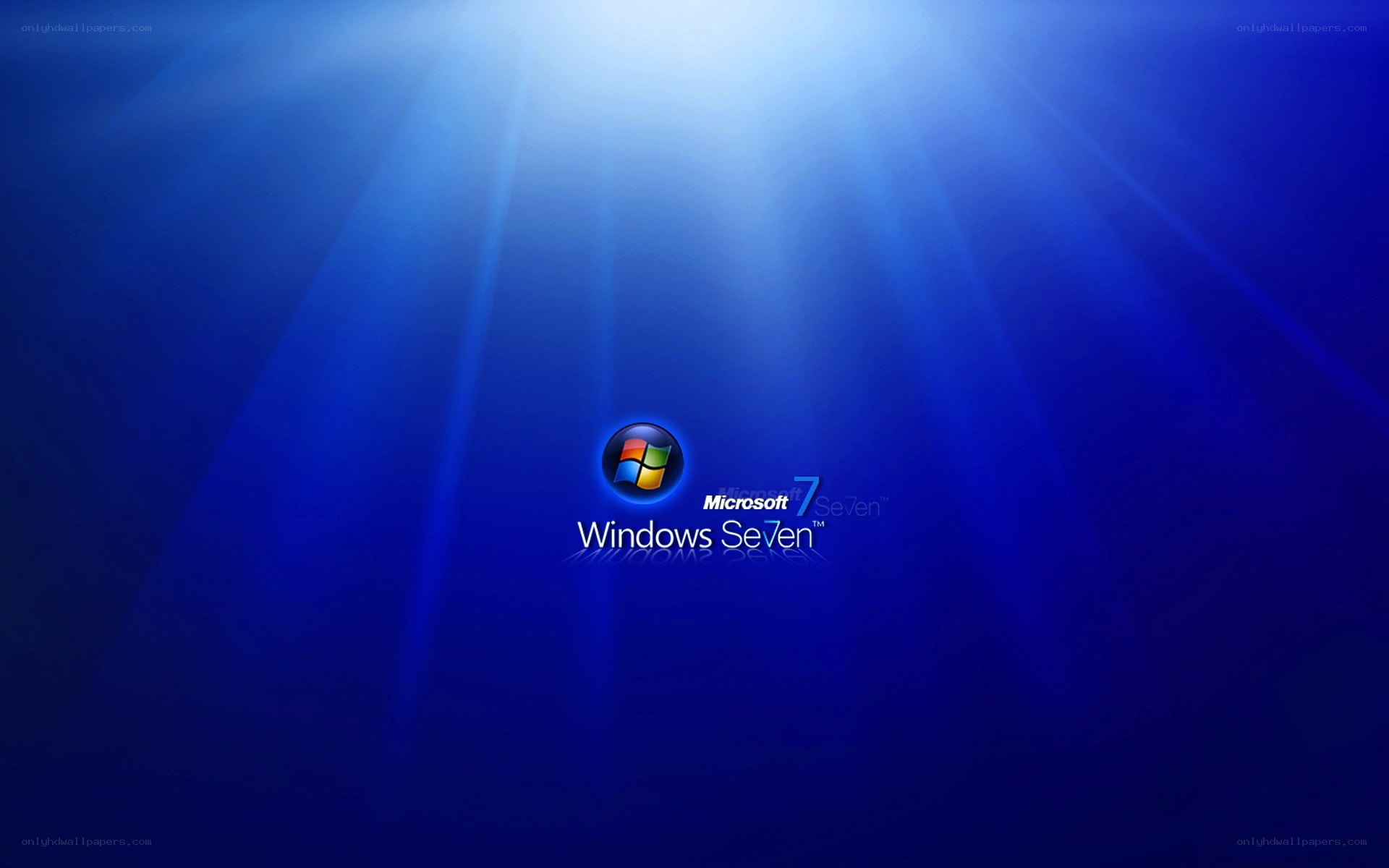 Windows 7 startup screen