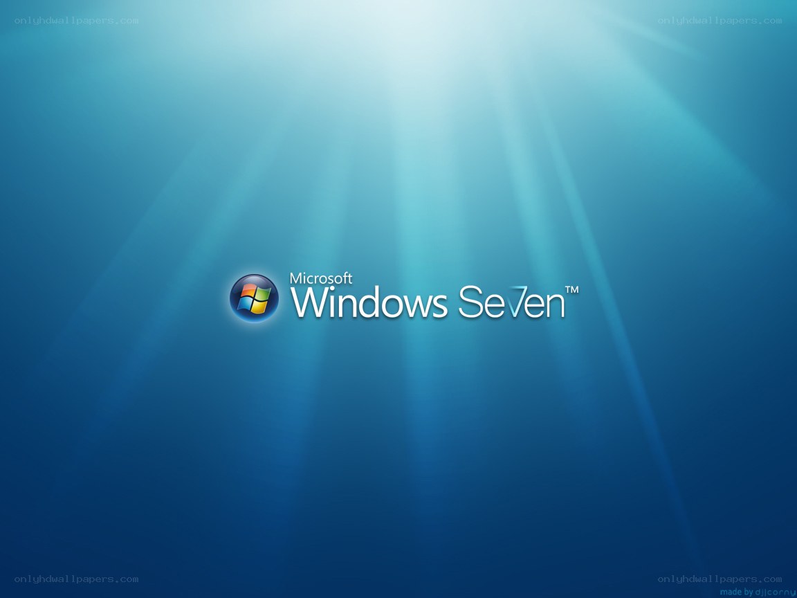 Windows 7 startup screen