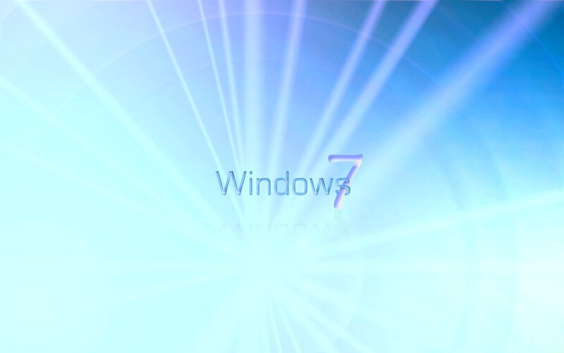 Windows 7 startup screen