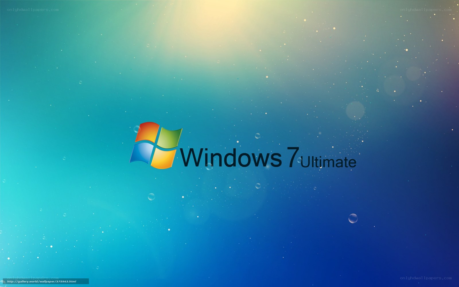 Windows 7 Ultimate wallpaper