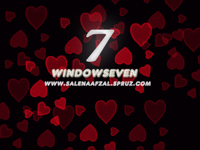 Windows 7 Valentine's Day theme