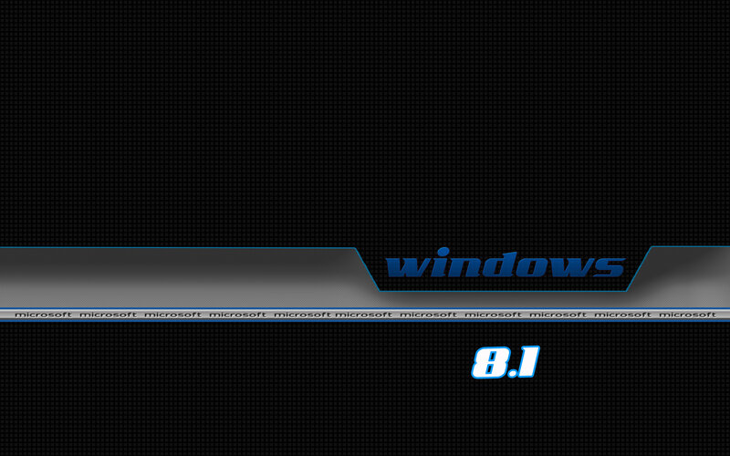 Windows 8.1 Logo — Black, Technological