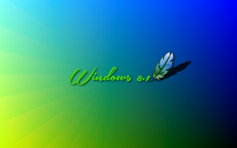 Windows 8.1 Logo — Green