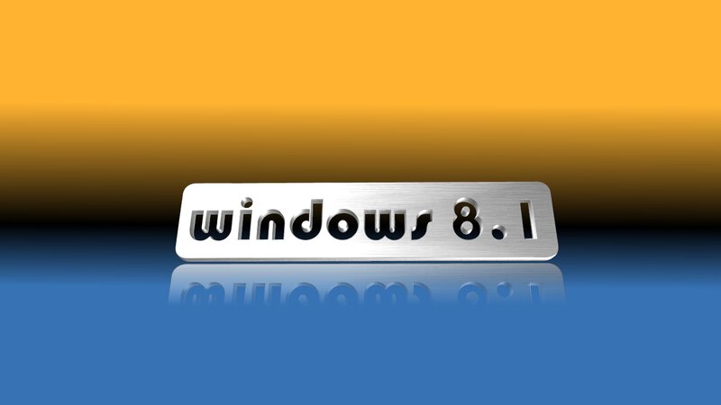 Windows 8.1 Logo — Yellow