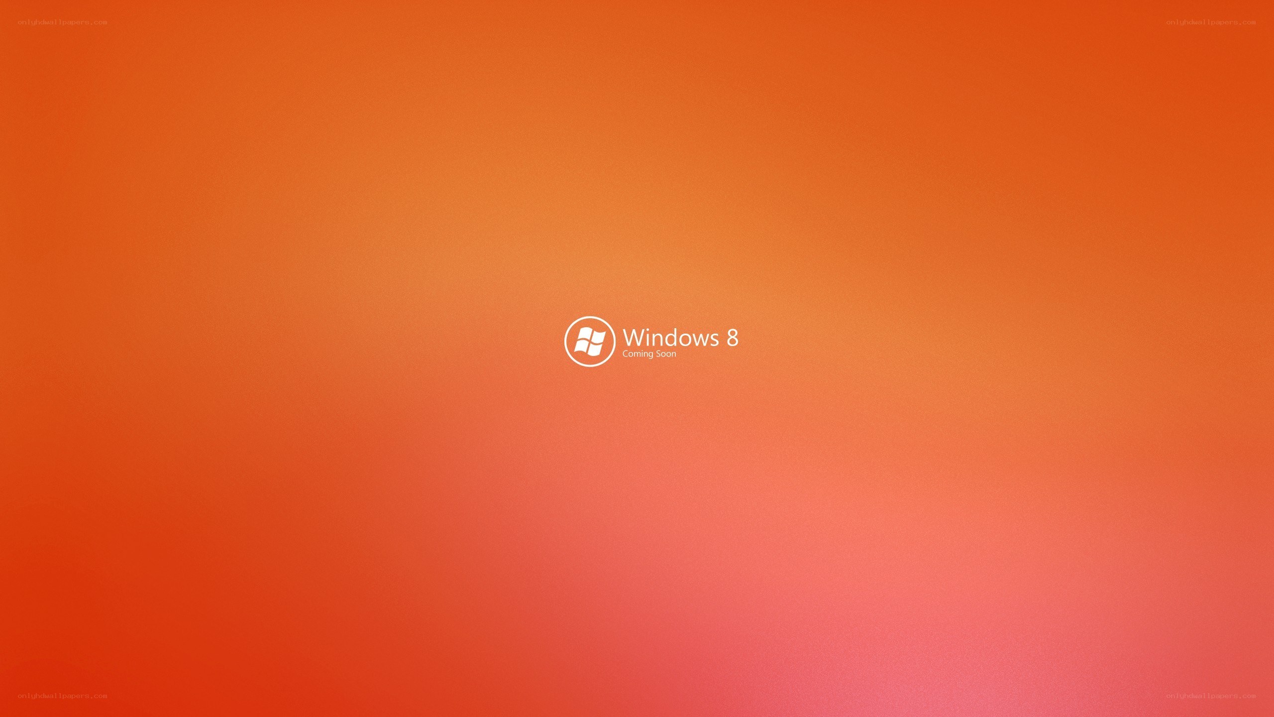 Windows 8 coming soon
