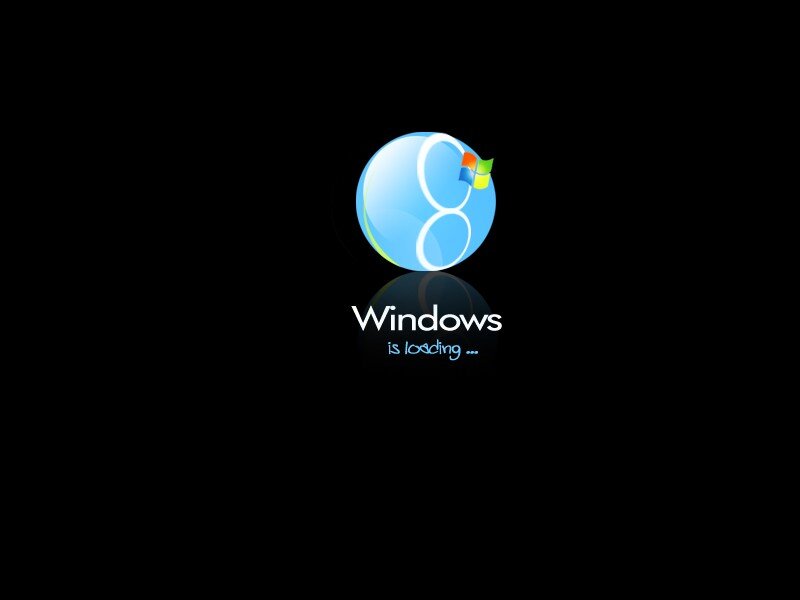 Windows 8 loading screen