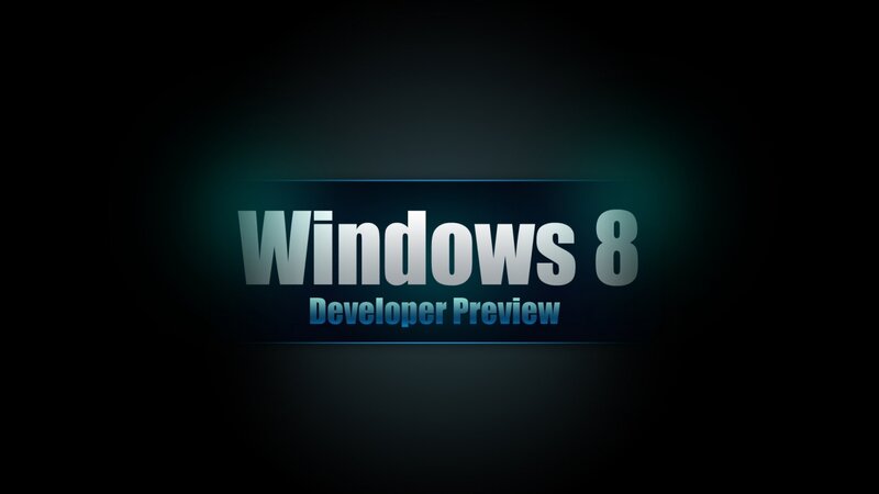Windows 8 Logo — Black, Dramatic