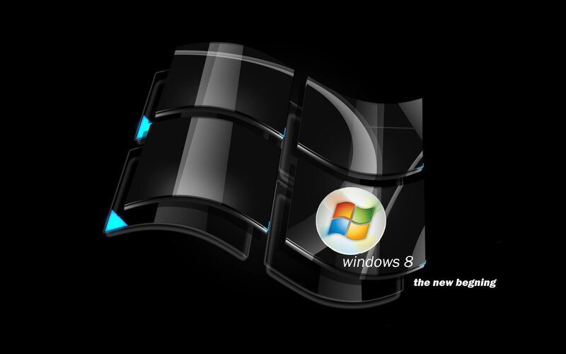 Windows 8 Logo — Black