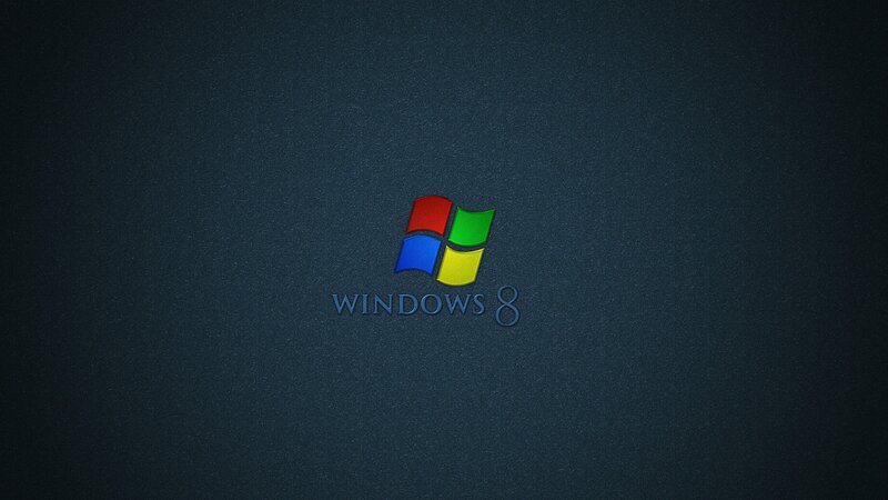 Windows 8 Logo — Blue, Black