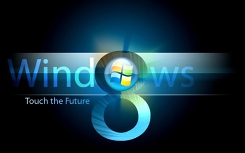 Windows 8 Logo — Blue, Dramatic