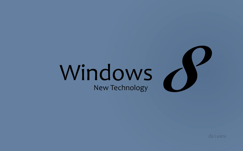 Windows 8 Logo — Blue, Minimalist, Vector Art