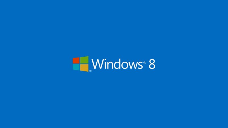 Windows 8 Logo — Blue, Neutral, Vector Art, Text, White, Red