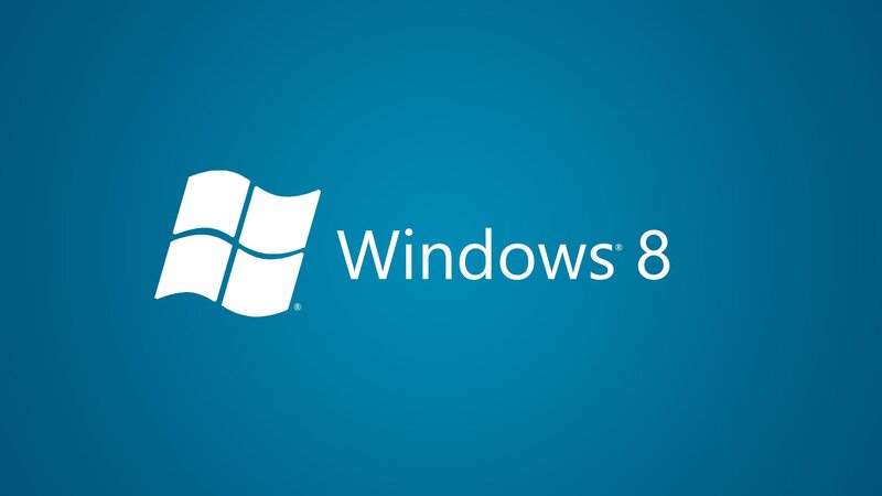 Windows 8 Logo — Blue, Neutral, Vector Art, Text, White, Windows 8