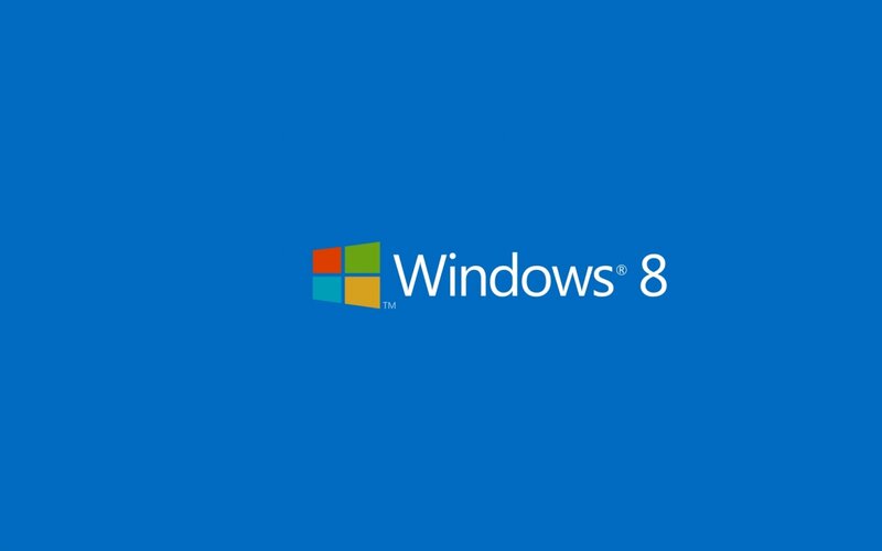 Windows 8 Logo — Blue, Neutral, Vector Art