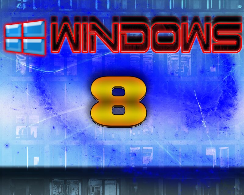 Windows 8 Logo — Blue, Technological
