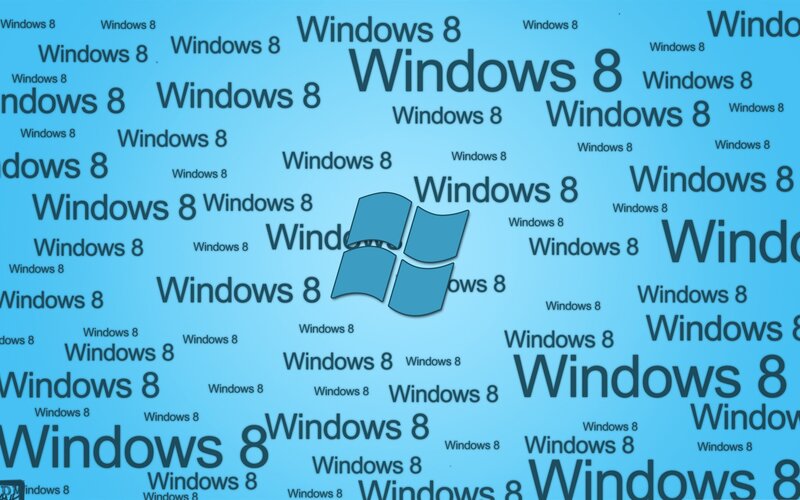 Windows 8 logo collage
