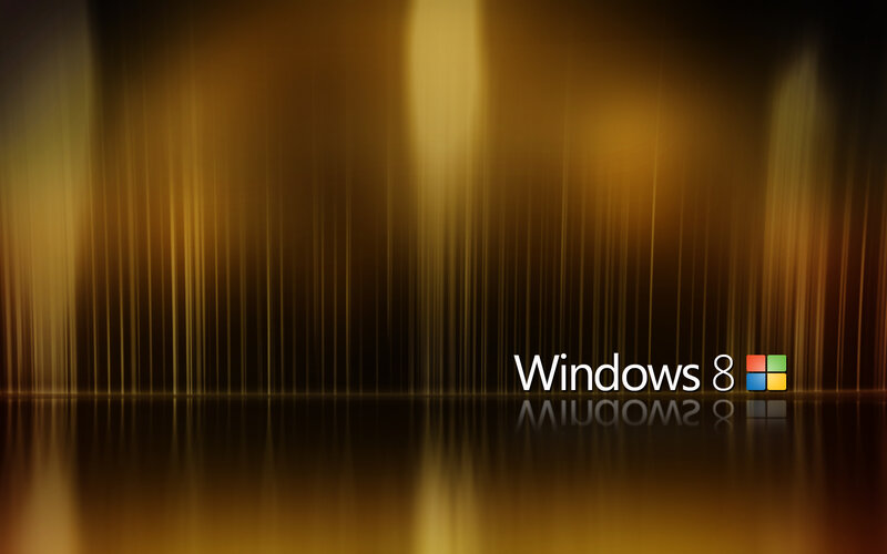 Windows 8 Logo — Gold