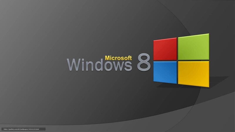 Windows 8 Logo — Gray, Neutral, Digital Art