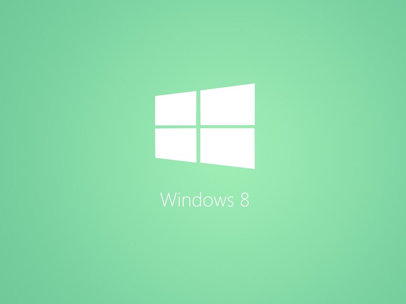 Windows 8 Logo — Green, Calm