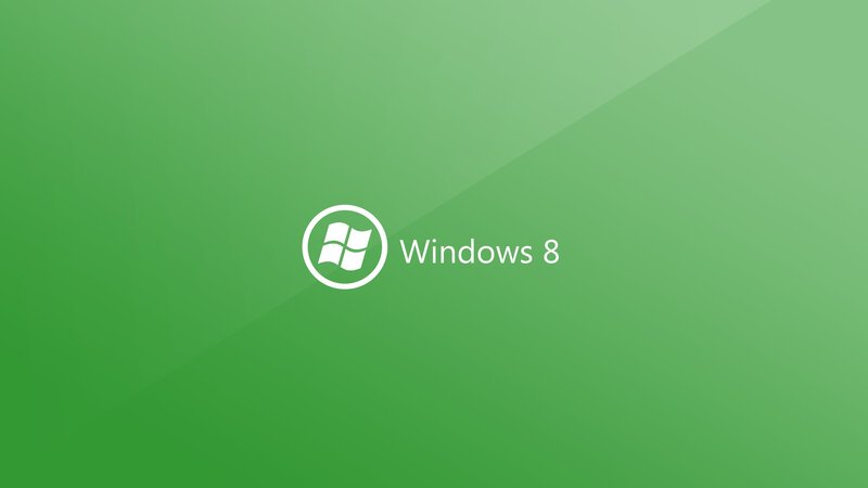 Windows 8 Logo — Green, Neutral