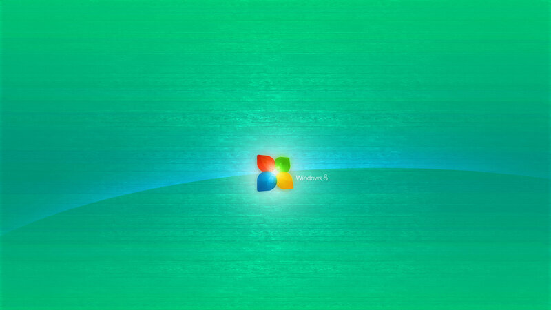 Windows 8 Logo — Green, Serene