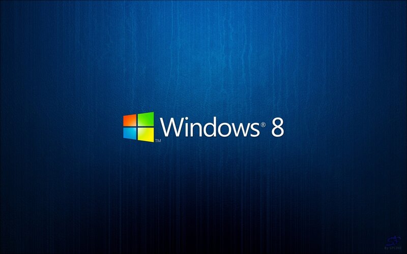 Windows 8 Logo — Minimalist, Text