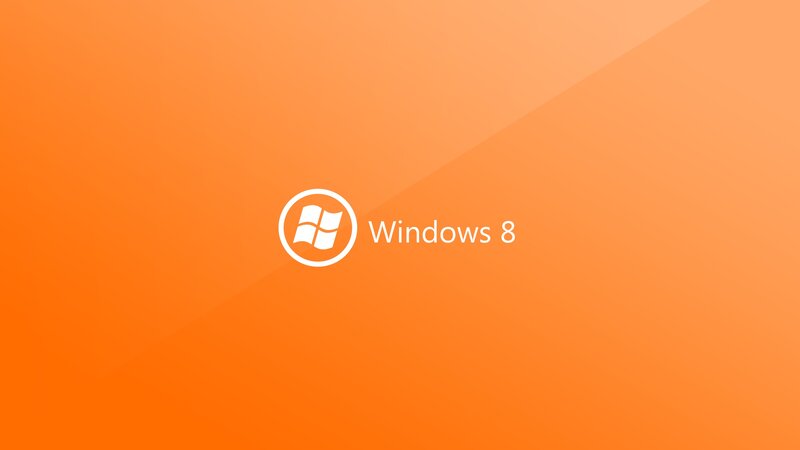 Windows 8 Logo — Orange
