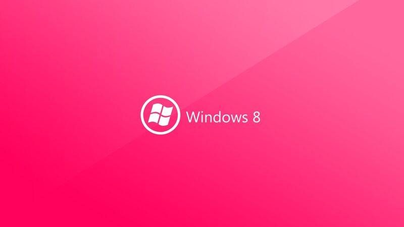 Windows 8 Logo — Pink