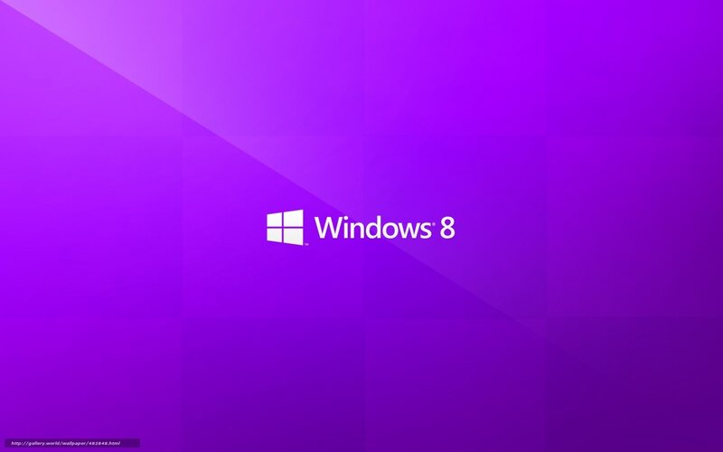 Windows 8 Logo — Purple, Minimalist, Digital Art