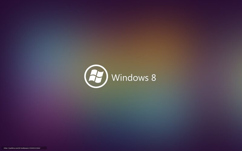 Windows 8 Logo — Purple, Neutral, Digital Art