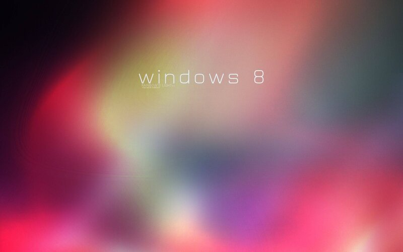 Windows 8 Logo — Red, Vibrant