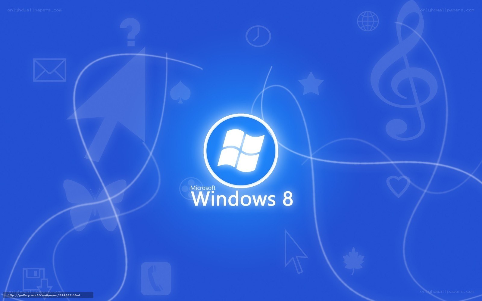 Windows 8 logo wallpaper