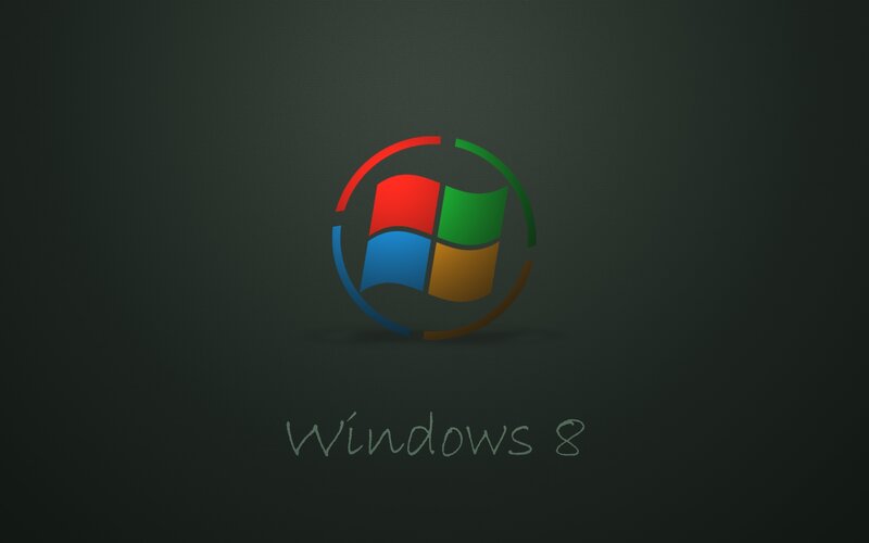 Windows 8 logo wallpaper