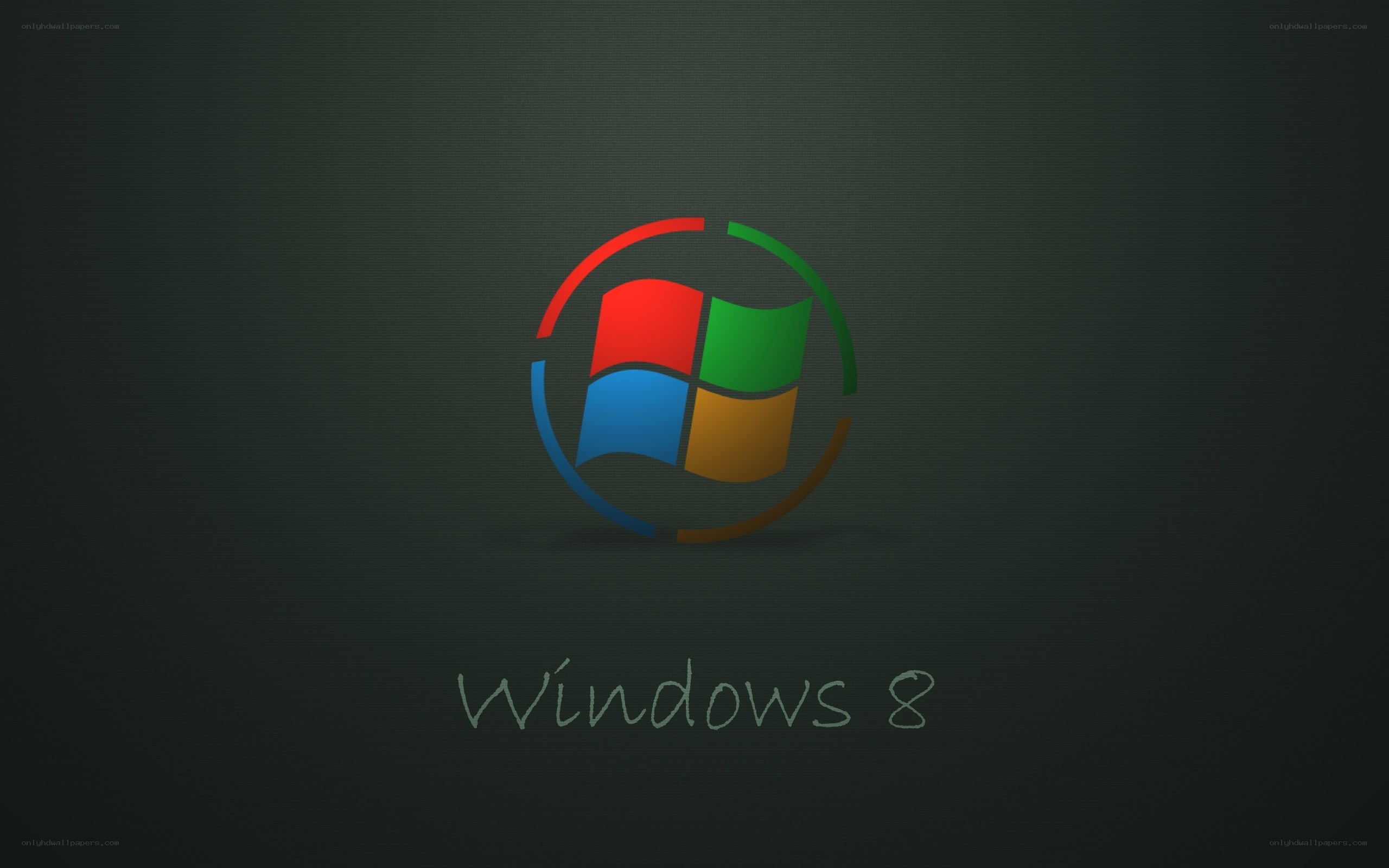Windows 8 logo wallpaper