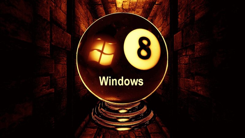Windows 8 pool ball