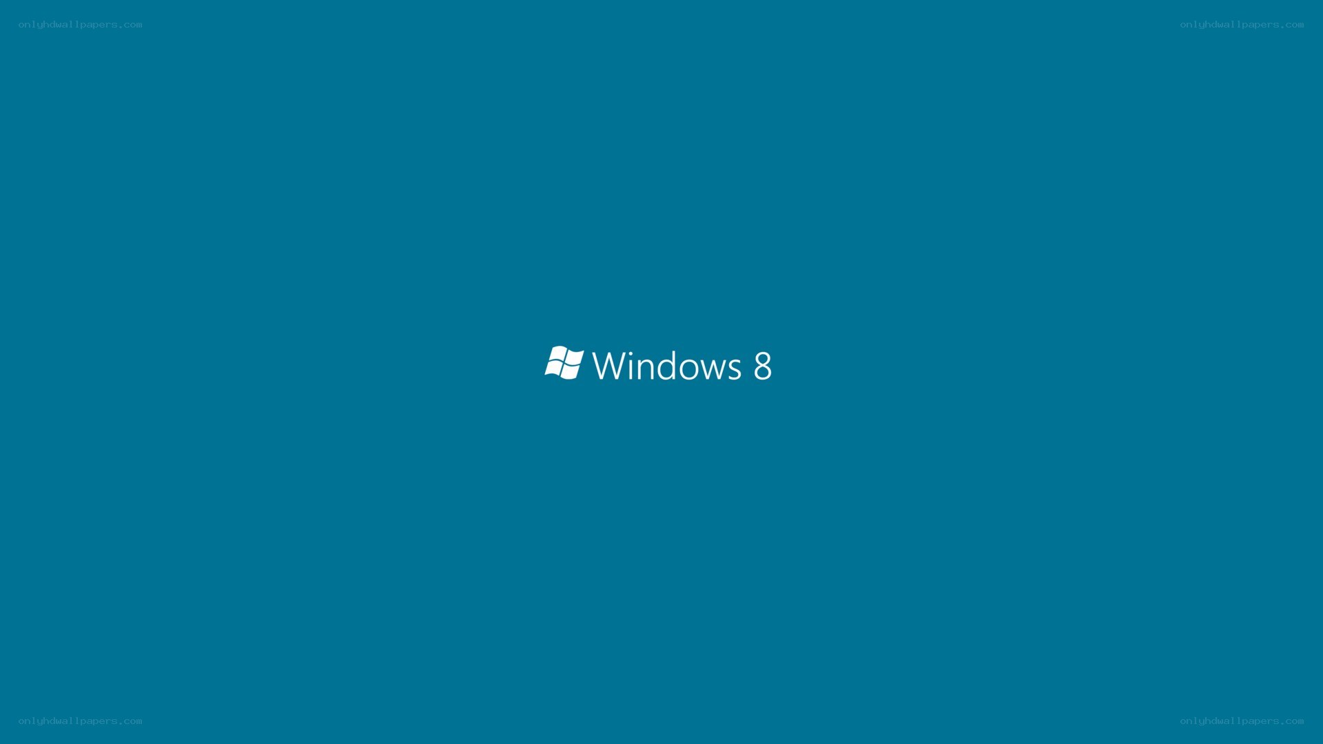 Windows 8 startup screen