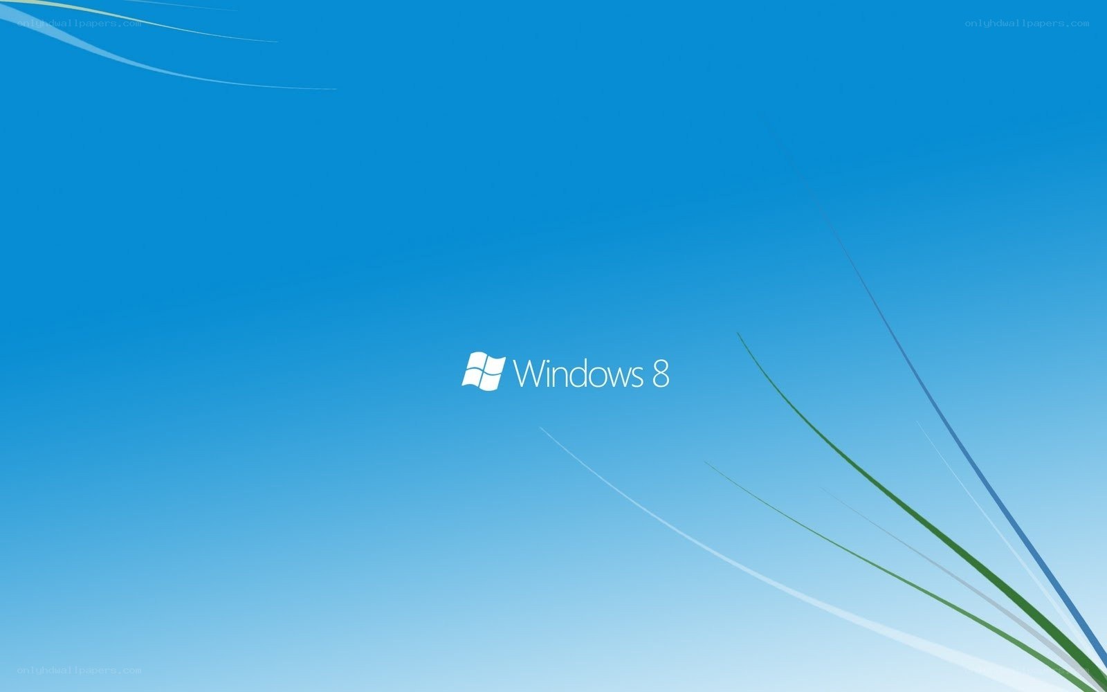 Windows 8 startup screen