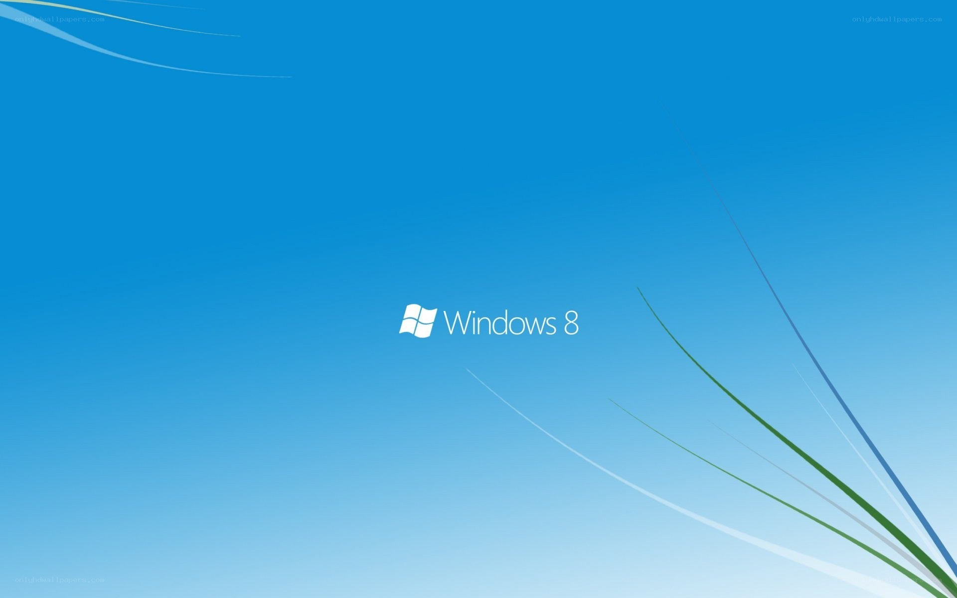 Windows 8 startup screen
