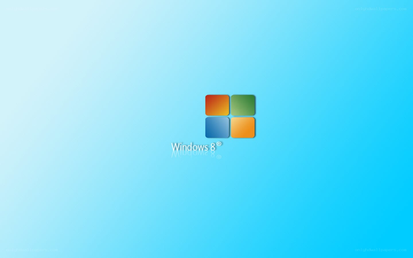 Windows 8 startup screen