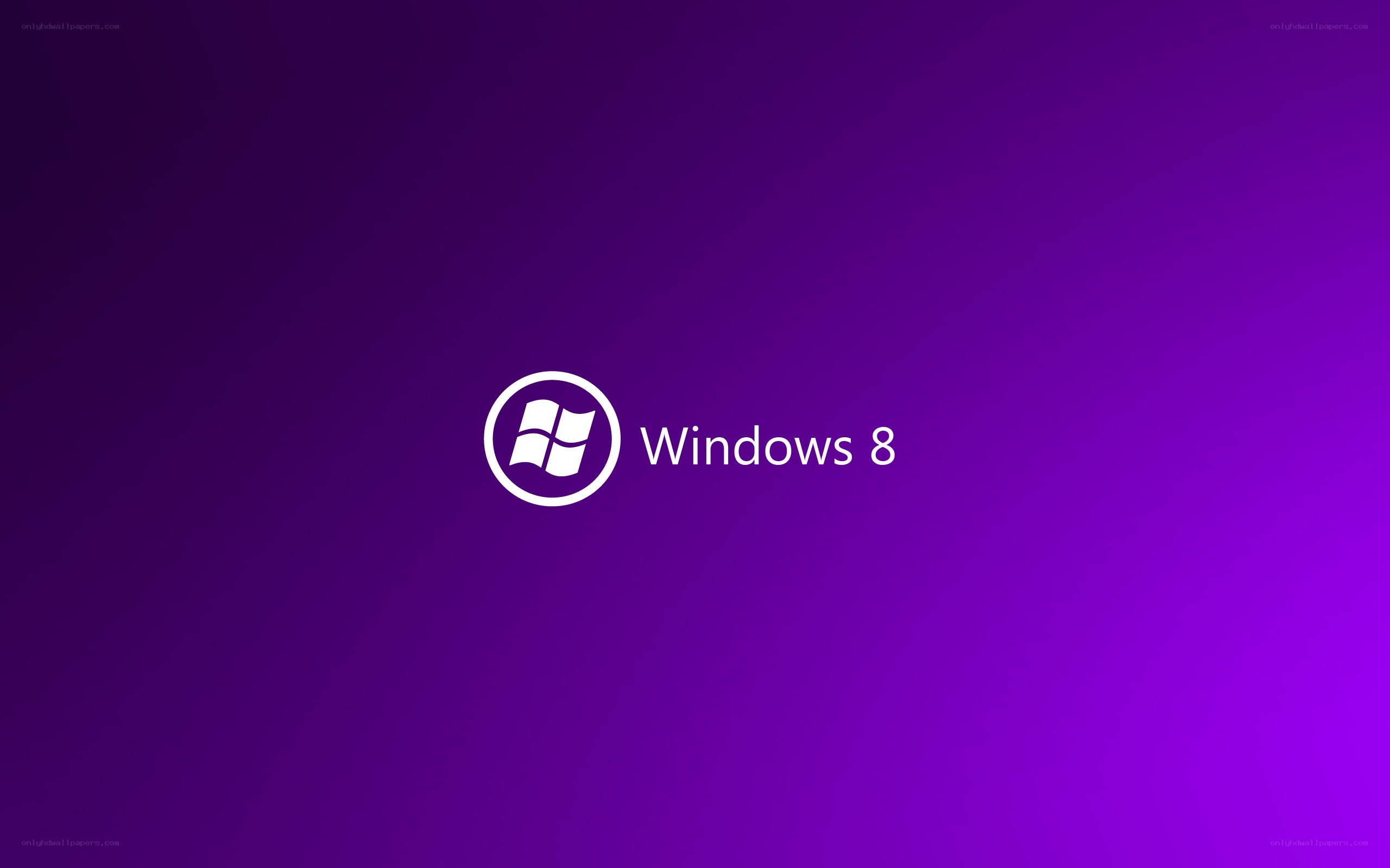 Windows 8 startup screen